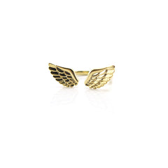 Eagle Wings Gold Ring