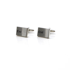 Ctrl & Esc Cufflinks