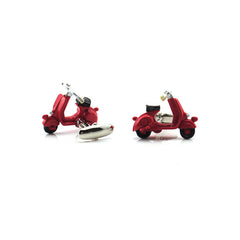 Red Scooter Cufflinks
