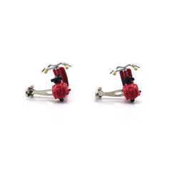 Red Scooter Cufflinks