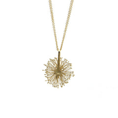 Spinning Sparkle Gold Necklace