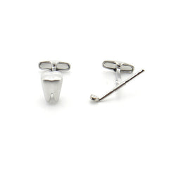 Dentist Tooth and Mirror Cufflinks