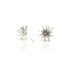 Sea Urchin Sterling Silver Studs