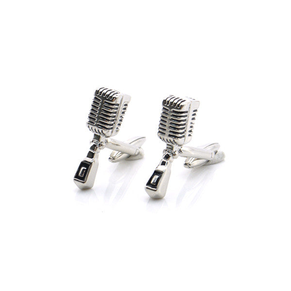 Vintage Microphone Cufflinks