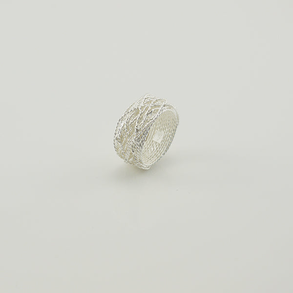Yarn Sterling Silver Ring