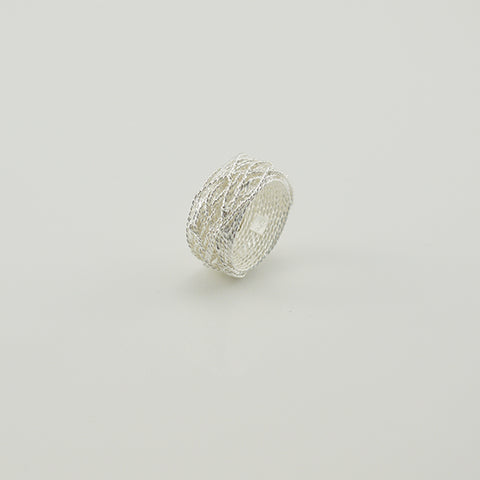 Yarn Sterling Silver Ring