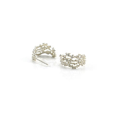 Frozen Sterling Silver Studs