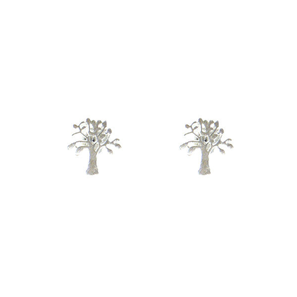Banyan Tree Sterling Silver Studs