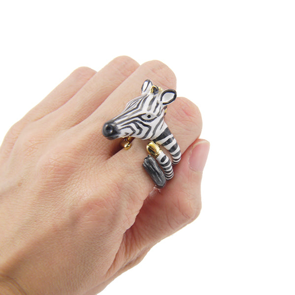 Zebra 3 Pieces Set Ring