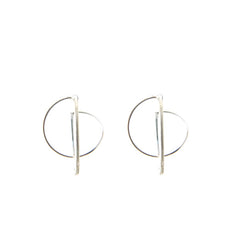 Mini Wiry Sphere Sterling Silver Studs