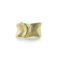 Pointy Mount Gold Sterling Silver Ring