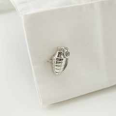 Circle Grenade Cufflinks