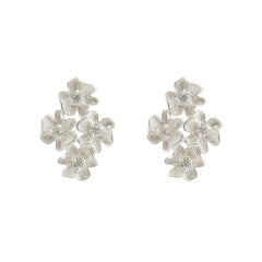 Mini Daisy Sterling Sliver Studs