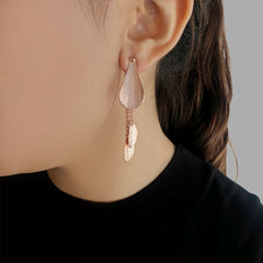 Cuneate Rose Gold Studs Set