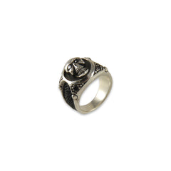 Skull head Sterling Silver Ring