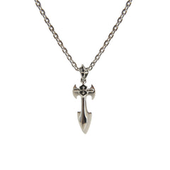 Sword and cross Sterling Silver Necklace