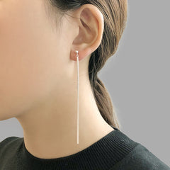 Medium Tassel Sterling Sliver Earrings