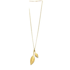 Magnolia Long Gold Necklace