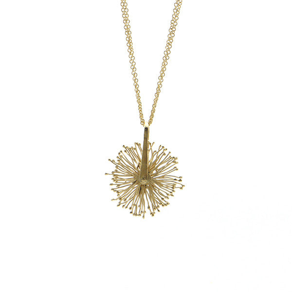 Spinning Sparkle Gold Necklace