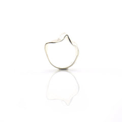 Pointy Mount Sterling Silver Ring
