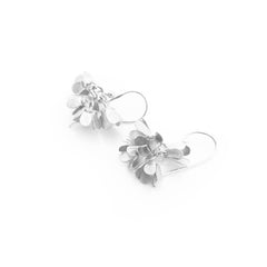 Mini Hydrangea Sterling Sliver Earrings