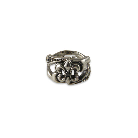 Gothic Crown Silver Ring