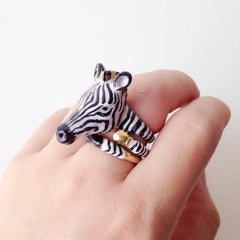 Zebra 3 Pieces Set Ring